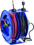 #C-L350-5012-A For 3/8" x 50' Hose Dual Purpose Electric/Air Spring Rewind Reels - A1 Tooling