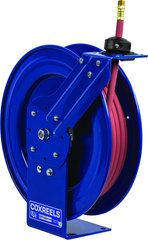 #P-LP-350 For 3/8" x 50' Hose Low Pressure Spring Rewind Hose Reel w/ Hose - A1 Tooling