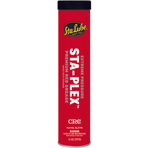 Extreme Pressure Sta-Plex Premium Red Grease - 14 oz - A1 Tooling