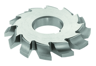 1/2 Radius - 4-1/4 x 3/4 x 1-1/4 - HSS - Right Hand Corner Rounding Milling Cutter - 10T - TiN Coated - A1 Tooling