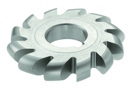 3/8 Radius - 6 x 3/4 x 1-1/4 - HSS - Convex Milling Cutter - Large Diameter - 14T - TiAlN Coated - A1 Tooling