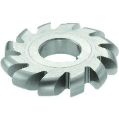 5/8 Radius - 4-1/2 x 1-1/4 x 1-1/4 - HSS - Convex Milling Cutter - Standard Diameter - 10T - TiN Coated - A1 Tooling