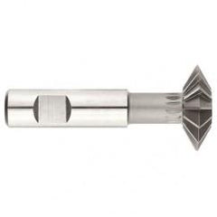 1" x 5/16 x 1/2 Shank - HSS - 60 Degree - Double Angle Shank Type Cutter - 12T - Uncoated - A1 Tooling