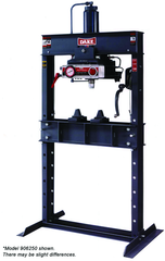 Air Operated Double Pump Hydraulic Press - 6-425 - 25 Ton Capacity - A1 Tooling