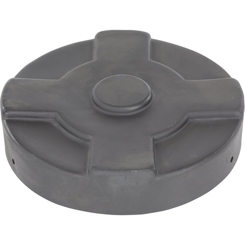 Black Drum Cover 30 Gallon - Exact Industrial Supply