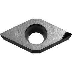 DCMT 3251 NE KPD001, 1/64″ Corner Radius, 5/32″ Thick, 3/8″ Inscribed Circle, Diamond, Turning Indexable Insert