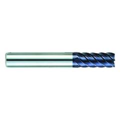 3/8" Dia. - 1-1/4" LOC - 3-1/4" OAL - 6 FL Carbide S/E HP End Mill-AlTiN - A1 Tooling