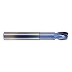 3/4" Dia. - 7/8 LOC - 37/8" OAL - .063 Radius 2 FL Carbide S/E HP End Mill-TiCN - A1 Tooling