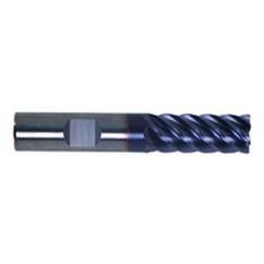 1/4" Dia. - 3/4" LOC - 2-1/2" OAL - 6 FL Carbide S/E HP End Mill-TiAlN-x - A1 Tooling