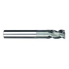 1/2" Dia. - 5/8" LOC - 6" OAL - 3 FL Carbide S/E HP End Mill-Uncoated - A1 Tooling