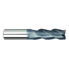 3/8" Dia. - 1" LOC - 2-1/2" OAL - .030 Radius 3 FL Carbide S/E HP End Mill-AlTiN - A1 Tooling