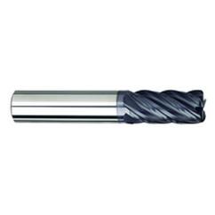 1/2" Dia. - 1-1/4" LOC - 3" OAL - .030 Radius 5 FL Carbide S/E HP End Mill-AlTiNX - A1 Tooling