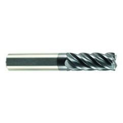 1/4" Dia. - 3/8" LOC - 2" OAL - 5 FL Carbide S/E HP End Mill-AlCrN-X - A1 Tooling