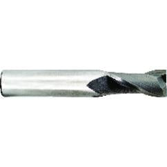 1/4 Dia. x 2-1/2 Overall Length 3-Flute Square End Solid Carbide SE End Mill-Round Shank-Center Cut-AlTiN - A1 Tooling