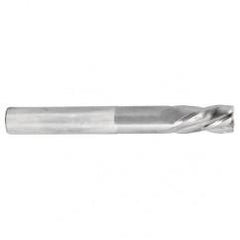 1/2 Dia. x 4 Overall Length 4-Flute Square End Solid Carbide SE End Mill-Round Shank-Center Cut-AlTiN - A1 Tooling