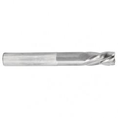 1/4 Dia. x 6 Overall Length 4-Flute Square End Solid Carbide SE End Mill-Round Shank-Center Cut-Uncoated - A1 Tooling