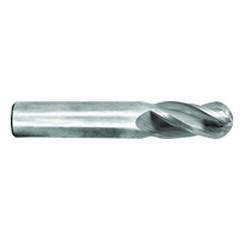 13/32" Dia. - 2-3/4" OAL - Ball Nose-TiCN Coated-SE EM - 4 FL - A1 Tooling