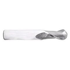 7/8" Dia. - 4" OAL - Ball Nose SE AlTiN Carbide End Mill - 4 FL - A1 Tooling