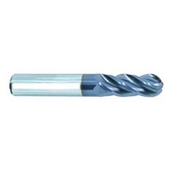 1/2" Dia. - 3" OAL - AlTiN CBD-Vari Helix-BE HP End Mill-4 FL - A1 Tooling