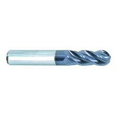 1/2" Dia. - 3" OAL - AlTiN CBD-Vari Helix-BE HP End Mill-4 FL - A1 Tooling