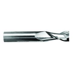 5/16" Dia. - 13/16" LOC - 2" OAL - .010 Radius 2 FL Carbide S/E HP End Mill-TiN - A1 Tooling