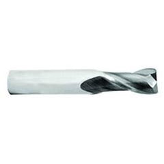 3/4 Dia. x 4 Overall Length 2-Flute .030 C/R Solid Carbide SE End Mill-Round Shank-Center Cut-Uncoated - A1 Tooling