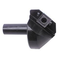 82° Point - 1-1/4" Min - 3/4" SH - Indexable Countersink & Chamfering Tool - A1 Tooling