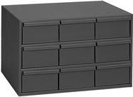 10-7/8 x 11-5/8 x 17-1/4'' (9 Compartments) - Steel Modular Parts Cabinet - A1 Tooling