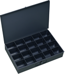 18 x 12 x 3'' - 20 Compartment Steel Boxes - A1 Tooling