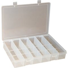 6 COMPARTMENT BOX CLEAR - A1 Tooling