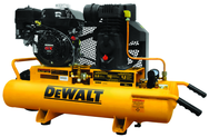 8 Gal. Single Stage Air Compressor, Twin Tank Wheel Barrow - A1 Tooling