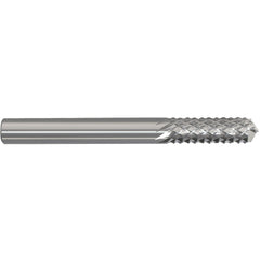 ‎1/16 × 3/16 × 1/8 × 1-1/2 Solid Carbide Router - Drill Point Style - A1 Tooling