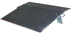 Aluminum Dockplates - #E4848 - 2600 lb Load Capacity - Not for use with fork trucks - A1 Tooling