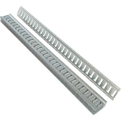 E-Track 5 Foot 10 Pack Zinc