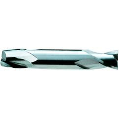 1/4 x 1/4 x 1/2 x 2-1/2 2 Fl Stub DE Straight Carbide End Mill - A1 Tooling