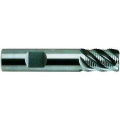 1/2 X 1/2 X 5/8 X 2-1/2 5Fl Stub SE Rougher.CarbiDE TiAlN-Futura Coated End Mill - A1 Tooling