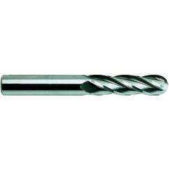 3/8 X 3/8 X 1-1/8 X 3 4Fl Long. SE Ball . CBD TiCN-Coated - A1 Tooling