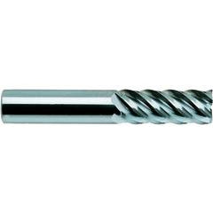 1/2-1/2-1-1/4-3 R.030 5Fl Reg SE H-45 R.030 CBD TiAlN-Futura Coated End Mill - A1 Tooling