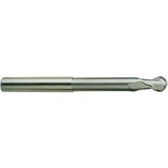 1/2 X 1/2 X 5 N.240 2Fl H-37 Ball Extended Neck Alu-Power TiCN-Coated EM - - A1 Tooling