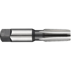 ‎1/8-27 NPT HSS Machine Tap-Straight Flute-Bright E-code # E7101/8NO7 - Exact Industrial Supply