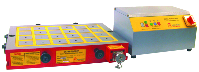 31.9" x 16.5" x 2.8" - Electro Permanent Magnetic Chuck - A1 Tooling