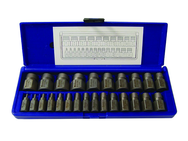 25 Piece Hex Head Multi-Spline Extractor Set - A1 Tooling