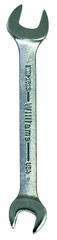 21.0 x 24mm - Chrome Satin Finish Open End Wrench - A1 Tooling