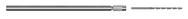 #75 Size - 1/8" Shank - 4" OAL - Drill Extention - A1 Tooling