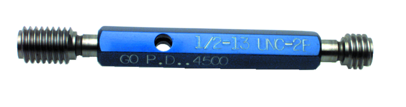 9/16-12 NC - Class 2B - Double End Thread Plug Gage with Handle - A1 Tooling