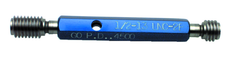 1-72 NF - Class 2B - Double End Thread Plug Gage with Handle - A1 Tooling