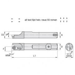 FCBI25060R CARBIDE SHANK BORING BAR - A1 Tooling