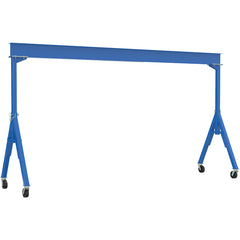 Fixed Ht Stl Gantry Crane 6K 118″ TL Casters