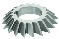 4 x 1 x 1-1/4 - HSS - 60 Degree - Left Hand Single Angle Milling Cutter - 20T - TiAlN Coated - A1 Tooling