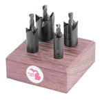 1/2; 5/8; 3/4 ; & 1" Dia - 1/2'' Shank - Hole Cutter Set - A1 Tooling